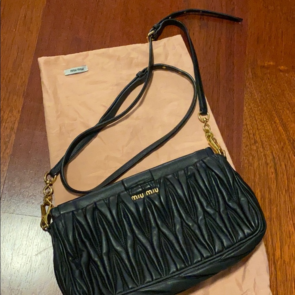 Miu Miu clutch shoulder bag
